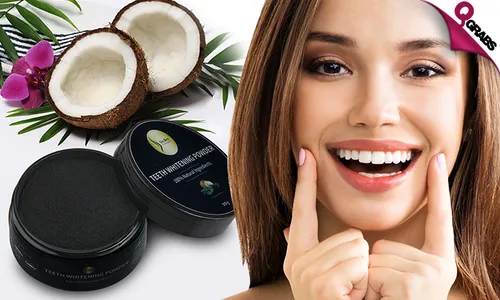 Activated Charcoal Teeth Whitening Powder!